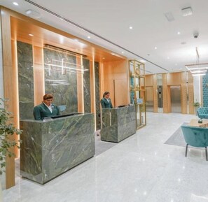 Lobby - Studio Apartment Near Sharaf DG Metro Station (Dubai)