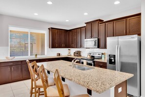 Microwave, stovetop, dishwasher