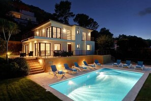 Pool - VISTA MAR-MEGIN - beautiful property in a walk distance from Tamariu beach - Costa Brava (Tamariu)