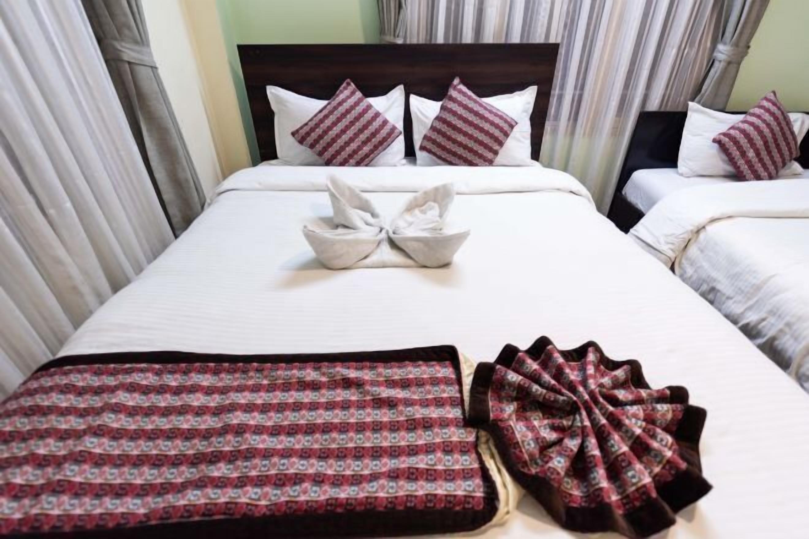 Free WiFi, bed sheets