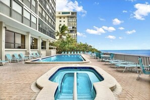 Una piscina climatizada