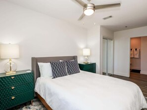 3 bedrooms, iron/ironing board, travel cot, WiFi