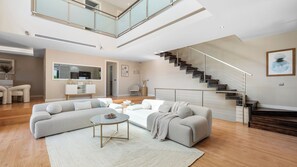 TV, fireplace, table football, ping pong