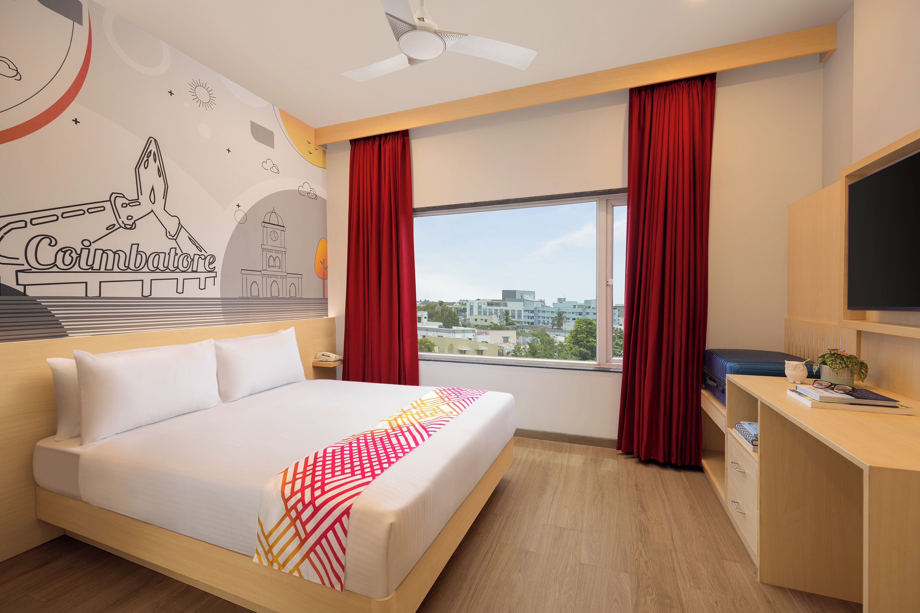 In-room safe, desk, blackout curtains, free WiFi