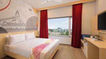 1 bedroom, in-room safe, desk, blackout curtains