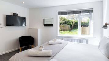 1 Schlafzimmer, Bügeleisen/Bügelbrett, kostenloses WLAN, Bettwäsche