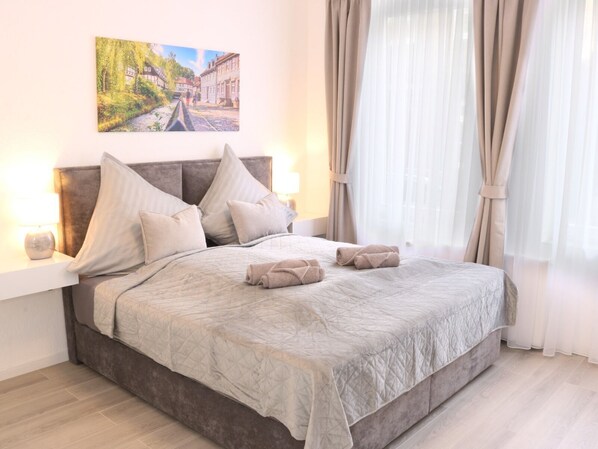 2 sovrum, strykjärn/strykbräda, resesäng och wi-fi