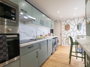 Design Townhome | Private kitchen - Apart'Moment EN GROUPE - La Casa Hacienda (Saint-Omer)