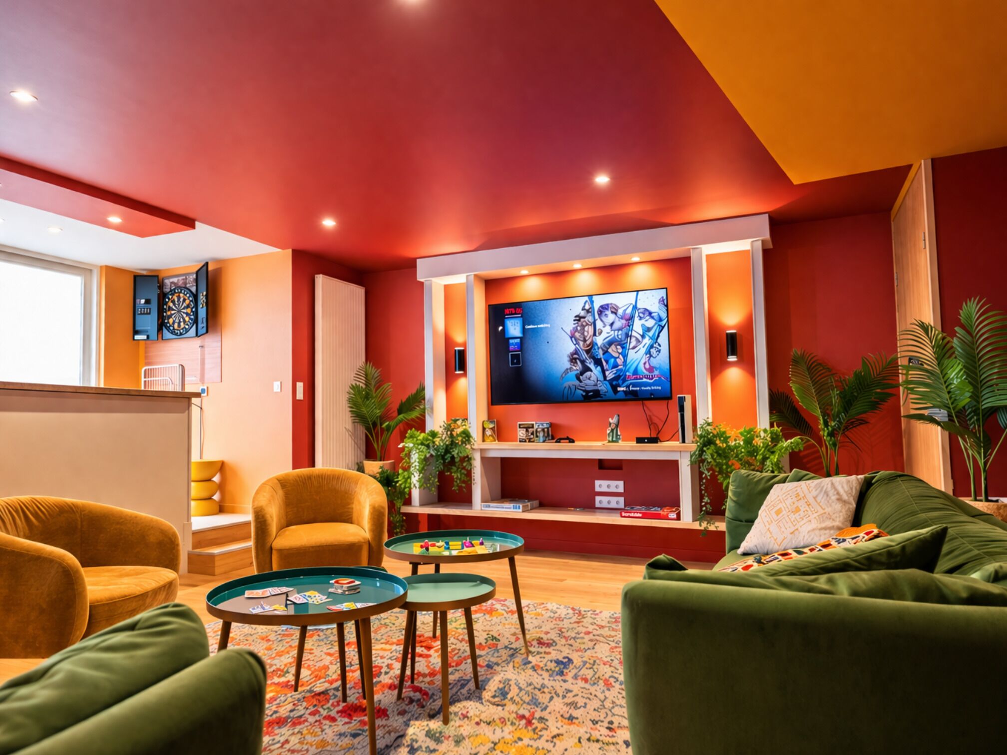 Design Townhome | Living area