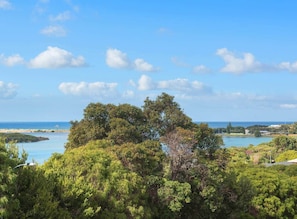 View from front towards the ocean.