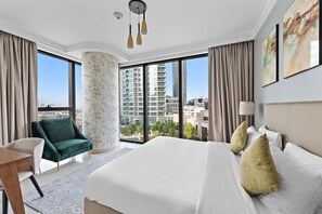 2 soveværelser, skrivebord, strygejern/strygebræt, Wi-Fi