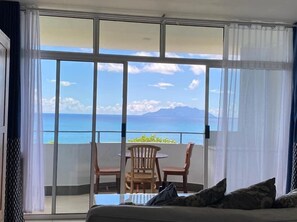 Panoramic Apartment | Terrace/patio - Beau Vallon Studios (Mahé Island)