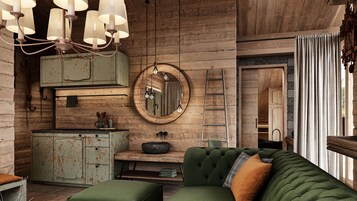 Suite familiar | Ropa de cama hipoalergénica, sistema de insonorización, wifi gratis