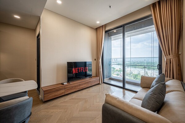 Living area - Lumiere Riverside Thao Dien cozy 2 bedroom river view (Thành phố Hồ Chí Minh)