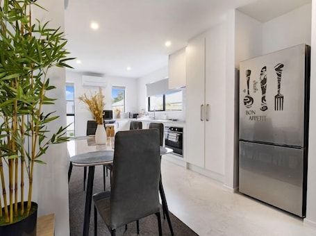 Fridge, paper towels. Brand New Home in Central City
