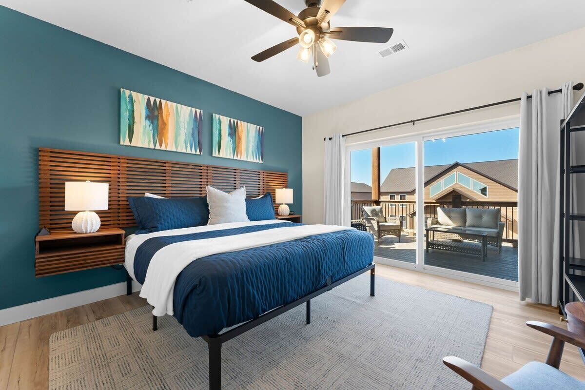 3 bedrooms, iron/ironing board, travel crib, WiFi