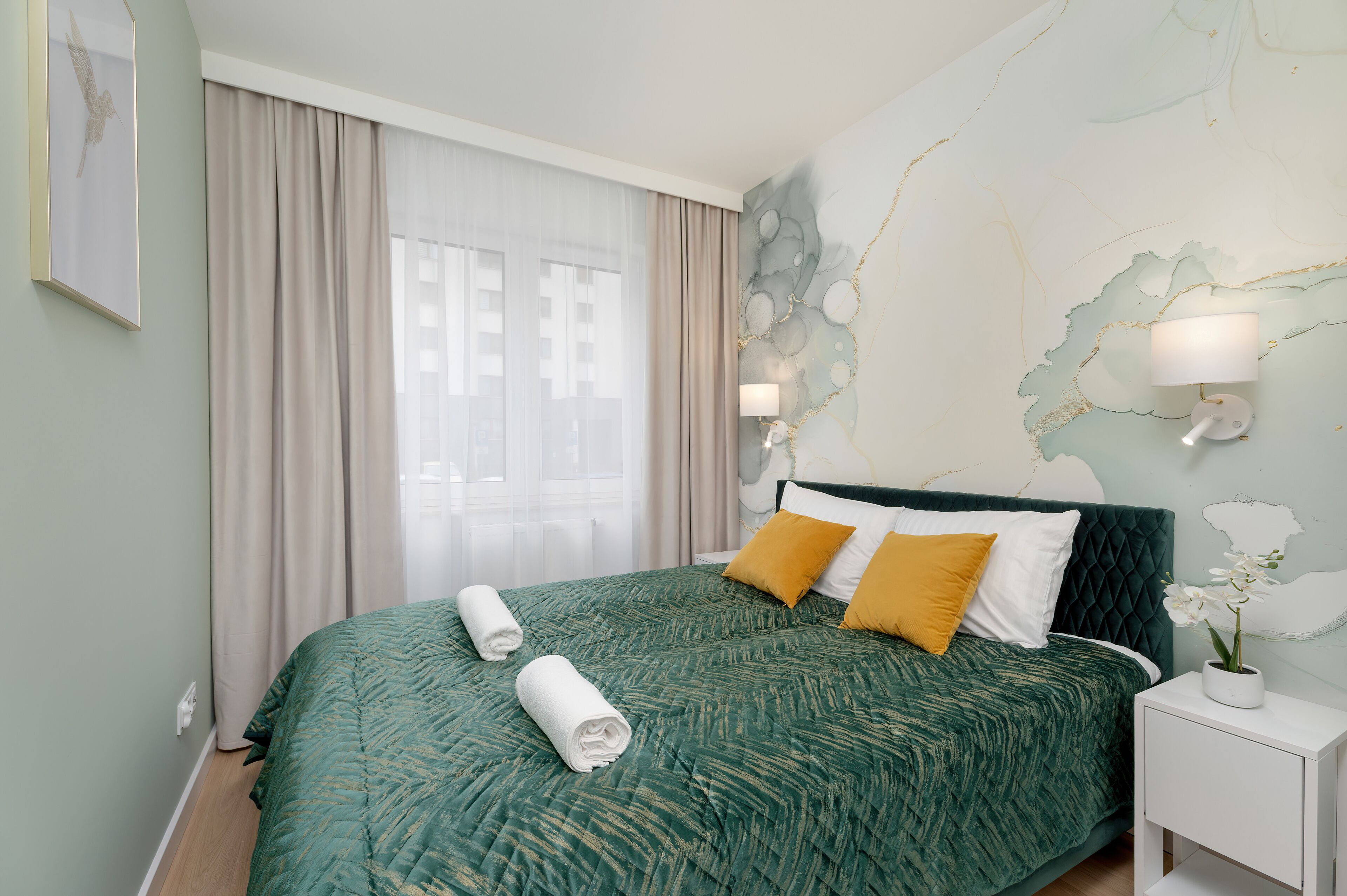 Appartement, 1 chambre, balcon | 1 chambre, fer et planche à repasser, Wi-Fi gratuit, draps fournis