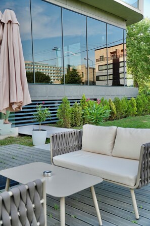 Terrace/patio - Hotel Panoramic Mamaia (Constanta)