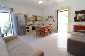 Apartment, 2 Bedrooms, Smoking, Balcony | Living area - Jasmine's House Otranto (Otranto)