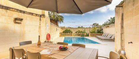 Family House, Multiple Bedrooms (Surwig Gozitan Villa & Pool) | Pool | Outdoor pool