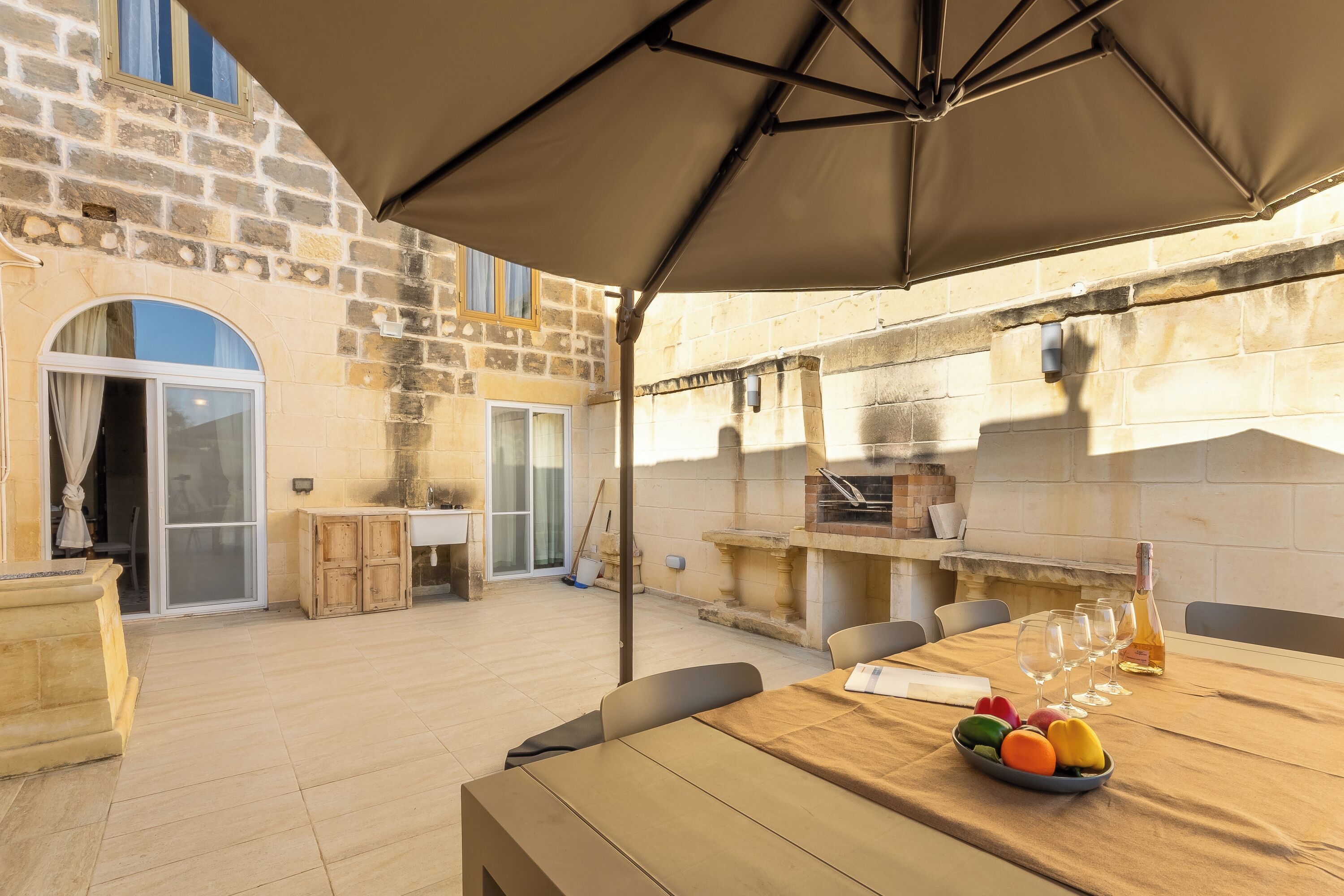 Family House, Multiple Bedrooms (Surwig Gozitan Villa & Pool) | Outdoor dining