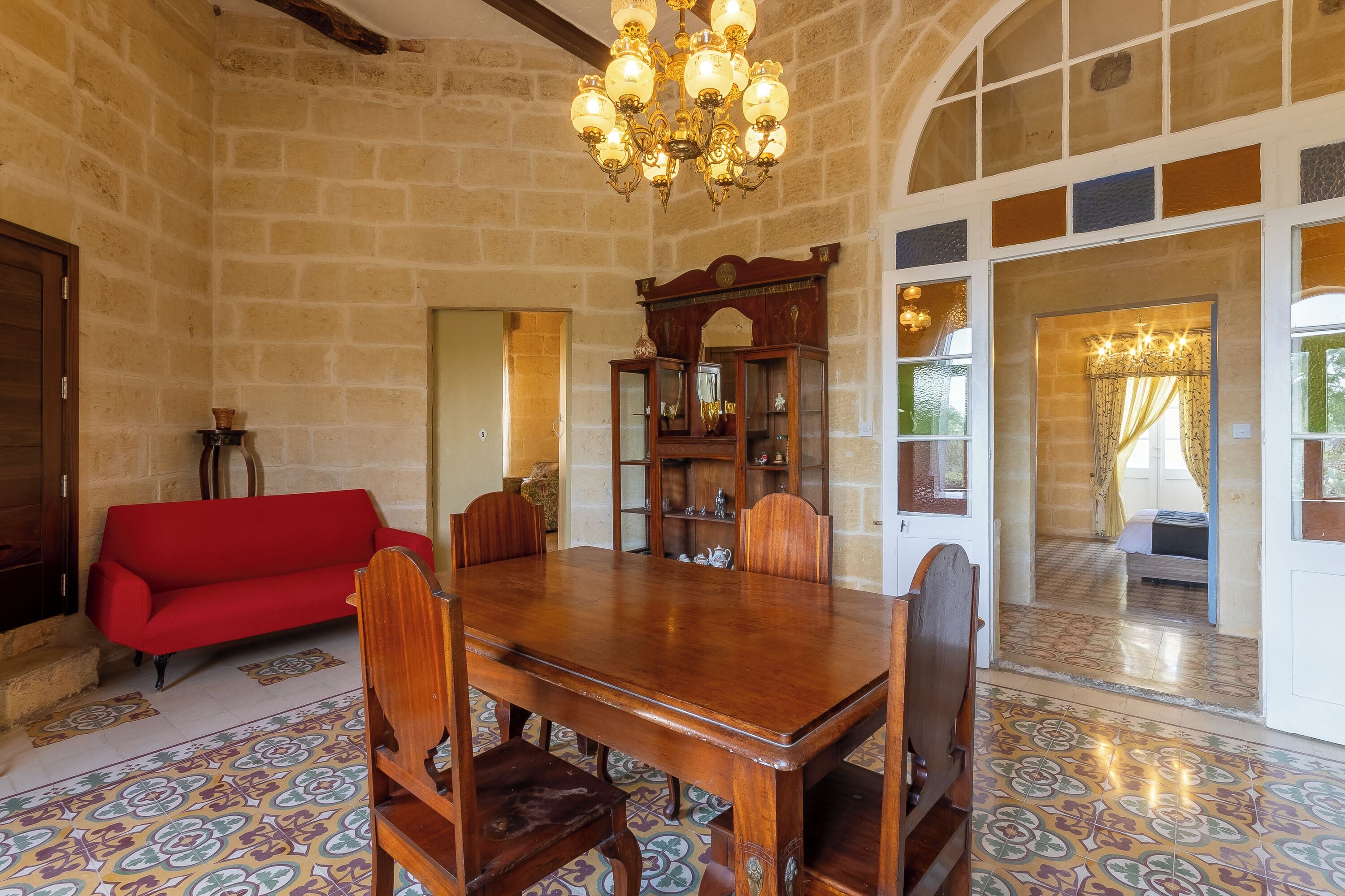 Familie huis, meerdere slaapkamers (Surwig Gozitan Villa & Pool) | Dineren
