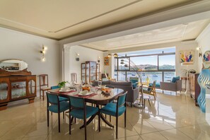 Family Apartment, Multiple Bedrooms, 2 Bathrooms (A Magnificent Sunny Seafront Apart) | Dining - A Magnificent Sunny Seafront Apart Sliema (Sliema)