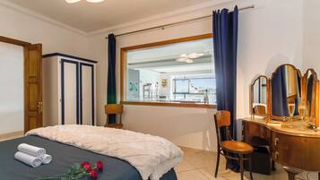 Family Apartment, Multiple Bedrooms, 2 Bathrooms (A Magnificent Sunny Seafront Apart) | 2 bedrooms, free WiFi, bed sheets