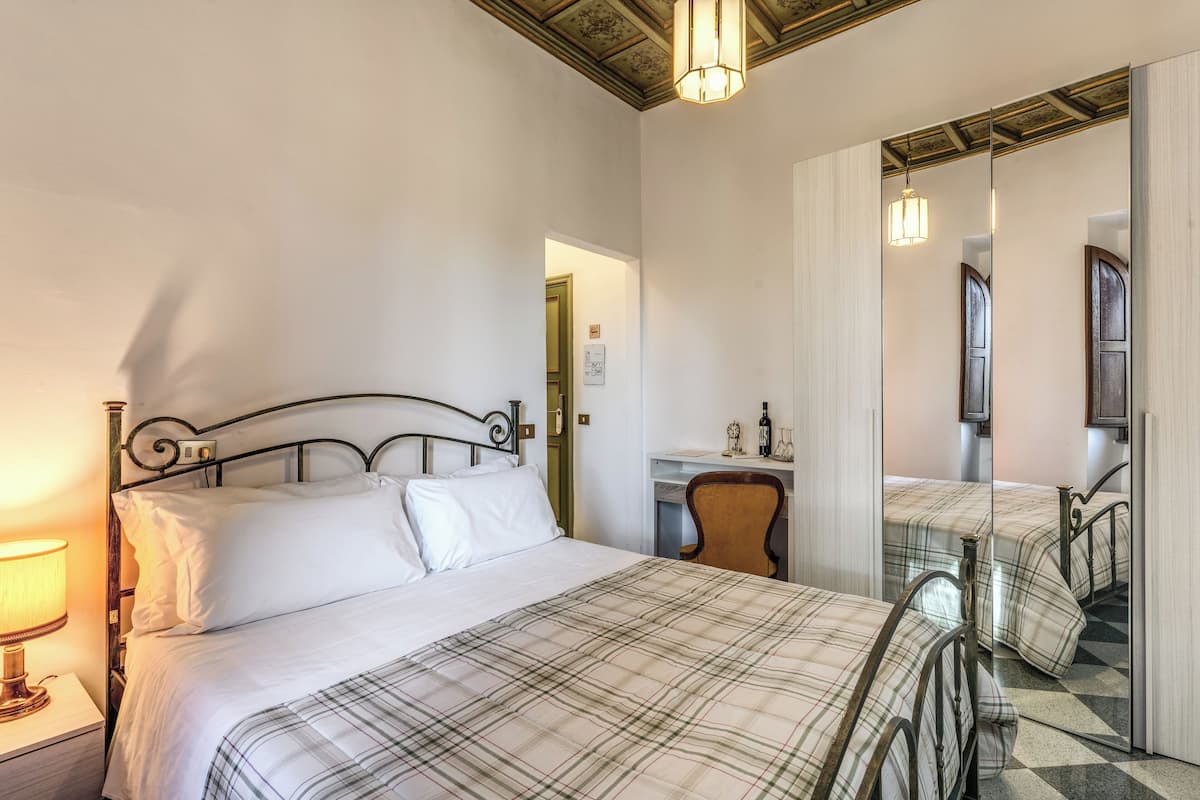 Exclusive Double Room, Refrigerator, Garden View | In-room safe, desk, laptop workspace, blackout curtains