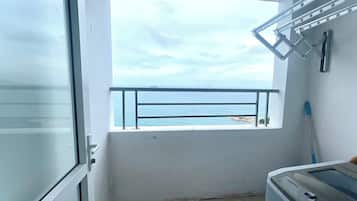 Deluxe Apartment, 3 Bedrooms, Non Smoking, Beach View | Balcony view