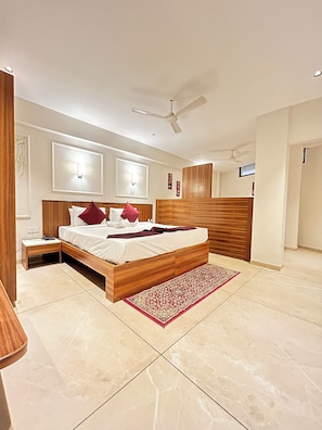 Habitación Premium | Sábanas de algodón egipcio y ropa de cama de alta calidad 