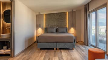 Penthouse Suite with Panoramic View | 1 間臥室、隔音、免費無線上網、床單