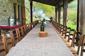 Outdoor dining