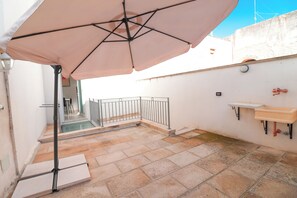 Apartment, 1 Bedroom, Smoking, Patio | Property grounds - Casa Malika Space, Comfort & Mediterranean Charm in the Heart of Otranto (Otranto)