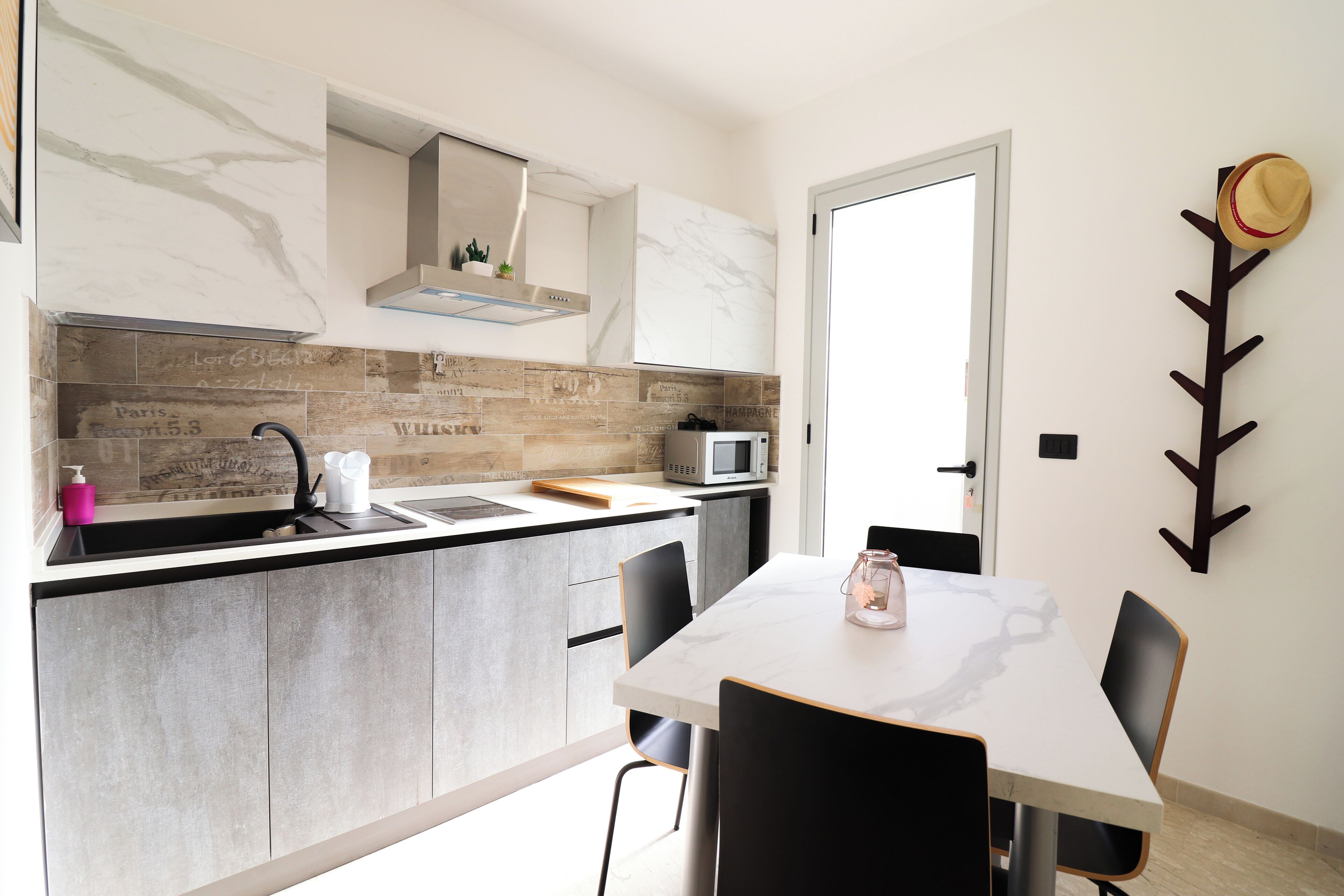 Departamento, 1 habitación, para fumadores, patio | Cocina privada