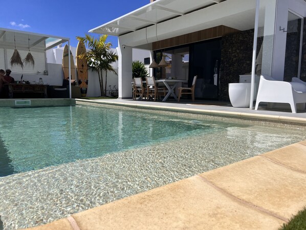 Beheizter Pool
