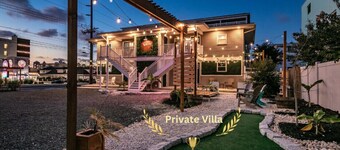 Private Villa w/ 3 Units Highly Sought-Out Area & On Beach