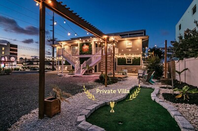 Private Villa w/ 3 Units Highly Sought-Out Area & On Beach