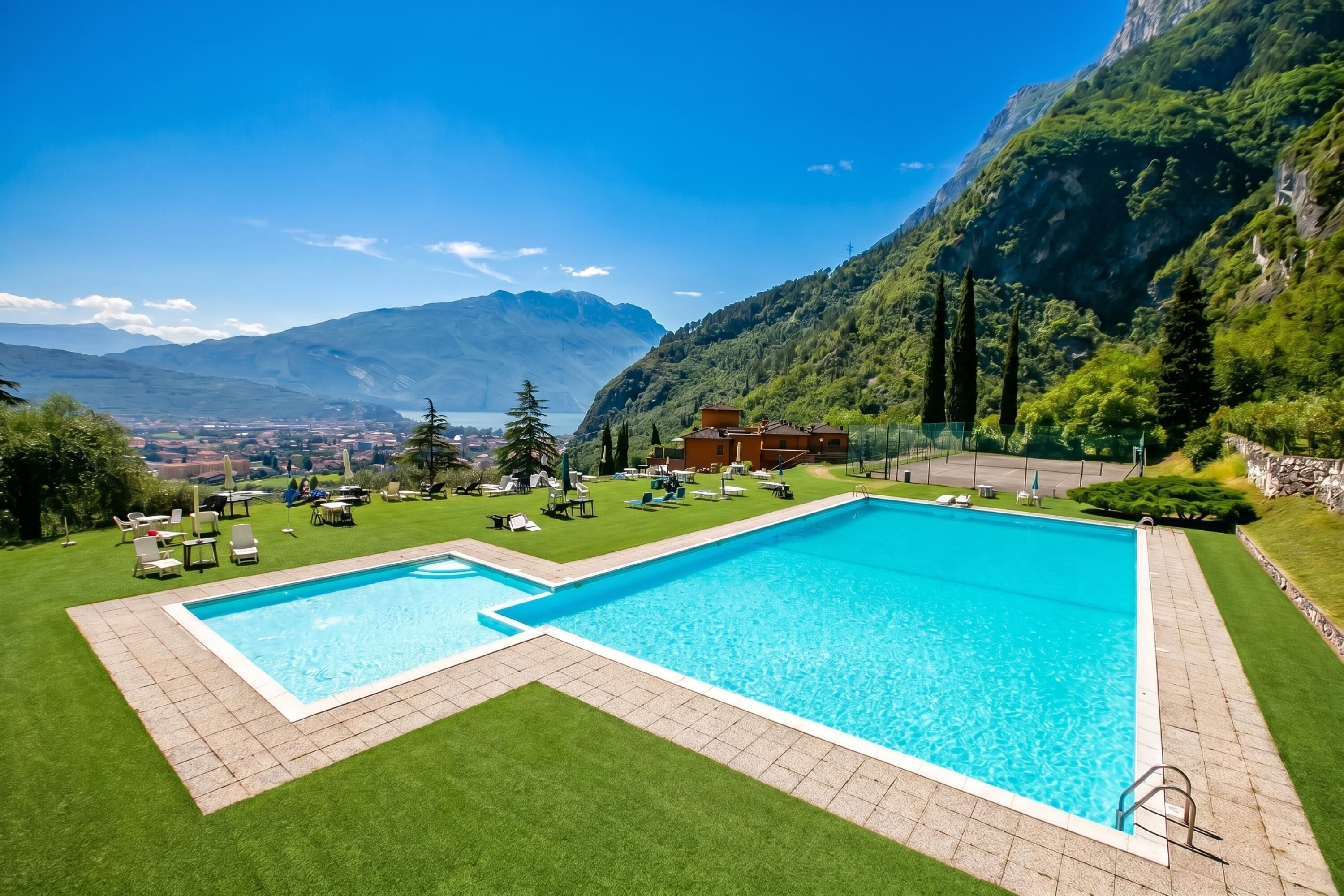 Family Apartment, 2 Bedrooms, Balcony, Mountainside (Casa Scott - Apartment with Pool &) | Pool | Seasonal outdoor pool