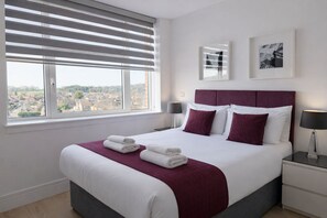 Standard Apartment | Premium bedding, in-room safe, laptop workspace, iron/ironing board - Roomspace Apartments - Syward Place (Chertsey)