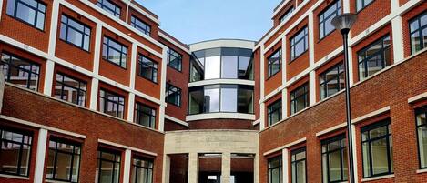 Voorkant van accommodatie