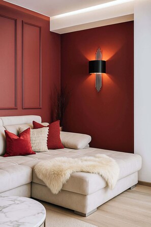 1 slaapkamer, een strijkplank/strijkijzer, reisbedje, wifi