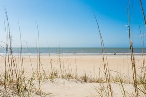 On the beach