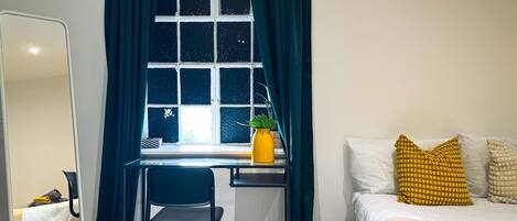 อพาร์ทเมนท์ | 1 ห้องนอน, เตารีด/โต๊ะรีดผ้า, Wi-Fi ฟรี, ผ้าปูที่นอน