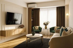 Televisión y oficina 