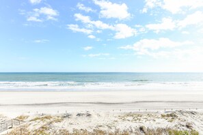 On the beach - Oceanfront 2 BR Condo with a Shared Pool!  Surfwatch I 304    (Surfside Beach)