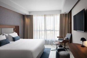 Kamar Standar, 1 Tempat Tidur King | 1 kamar tidur, seprai premium, minibar, dan brankas