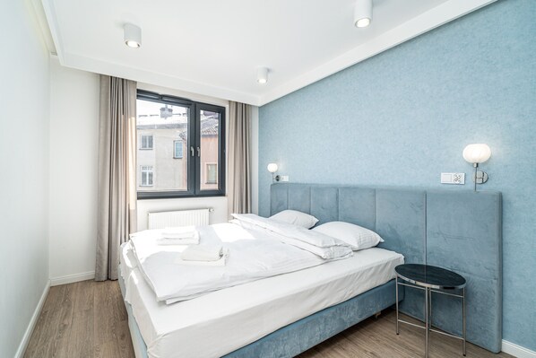 Comfort-Apartment | 2 Schlafzimmer, Bügeleisen/Bügelbrett, kostenloses WLAN