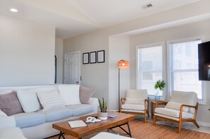 TV connectée, cheminée