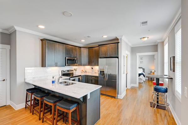 Apartment (1 Bedroom) | Interior - Modern Nashville Condo: Walk to Local Breweries! (Nashville)